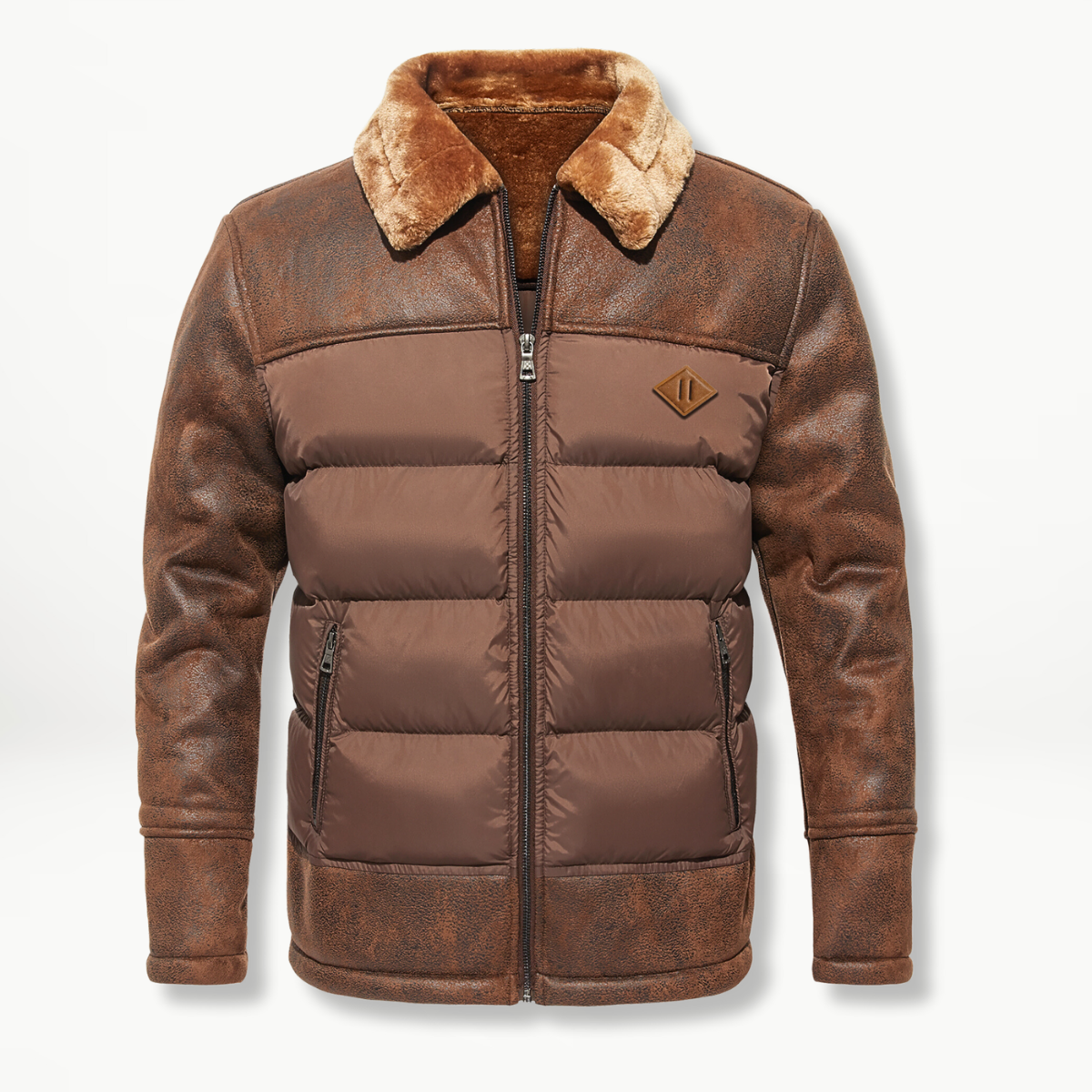 Finn™ | Stijlvolle Gevoerde Winterjas