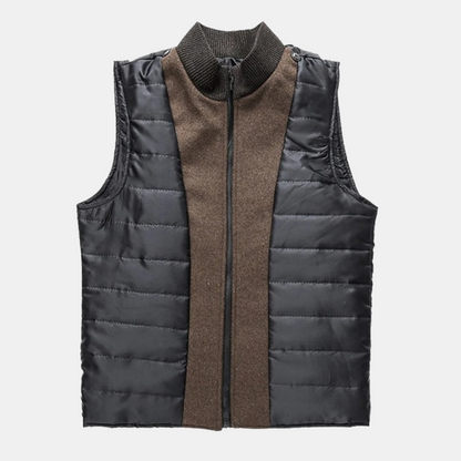 Adrian | Dikke wollen trenchcoat