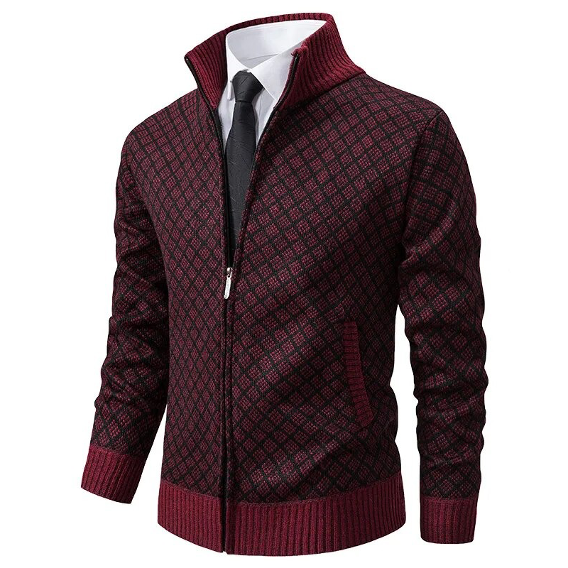 Benjamin - Gebreide Jacquard Trui