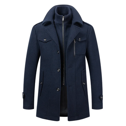 Alvaro™ - Wollen Jas (60% Korting)