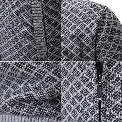 Benjamin - Gebreide Jacquard Trui