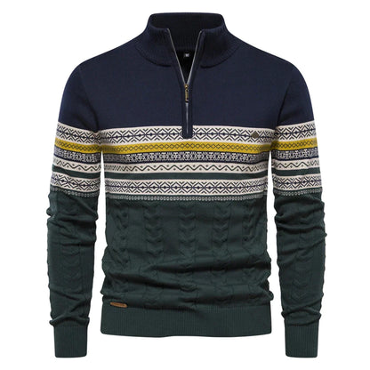 Felix™- Hoogwaardige trui met retro patronen