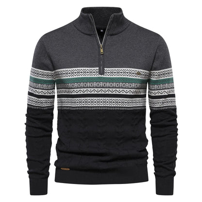 Felix™- Hoogwaardige trui met retro patronen