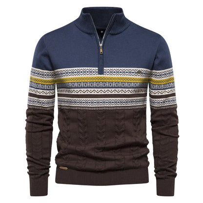 Felix™- Hoogwaardige trui met retro patronen