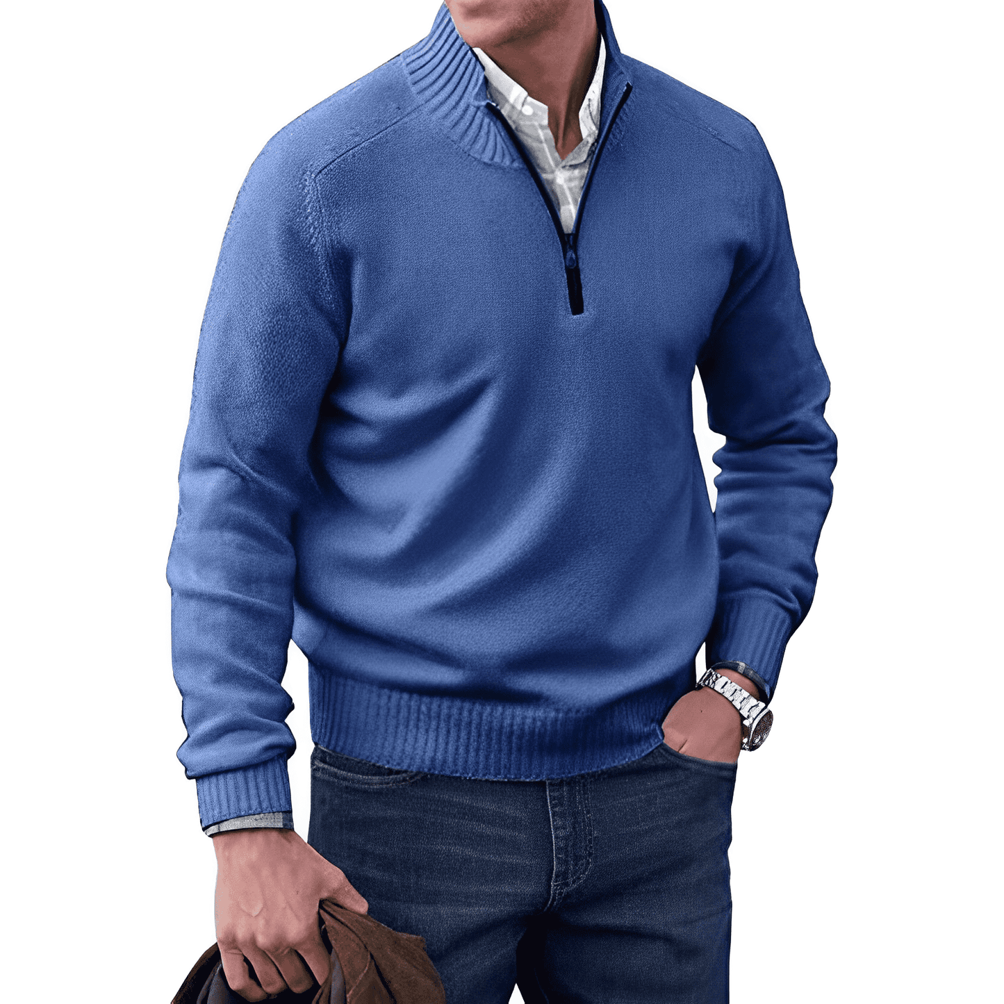 Edward™ Zip-Sweater | 1+1 GRATIS