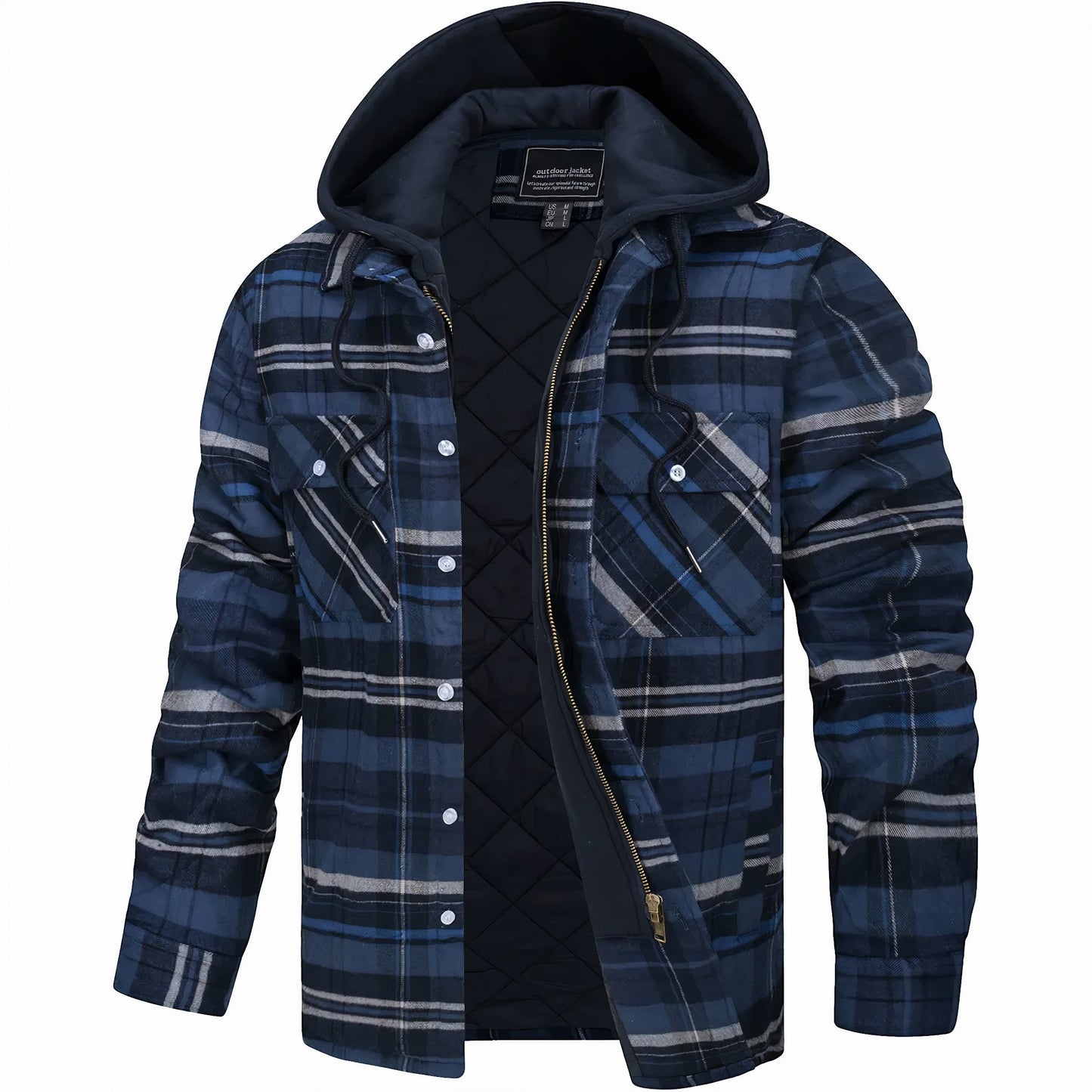 Finn® - Stijlvolle Geruite Winterjas