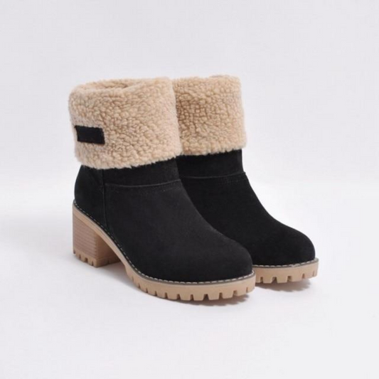 Emma™ | Warme winterlaarzen van suède